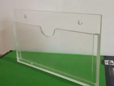 Porta hojas de acrílico en serie