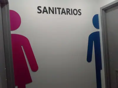 Vinil de identificación de sanitarios